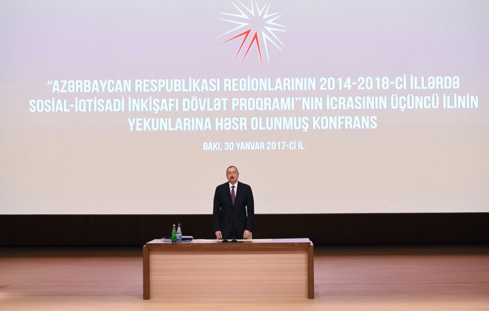 Baku hosts conference on implementation of State Program on socio-economic development